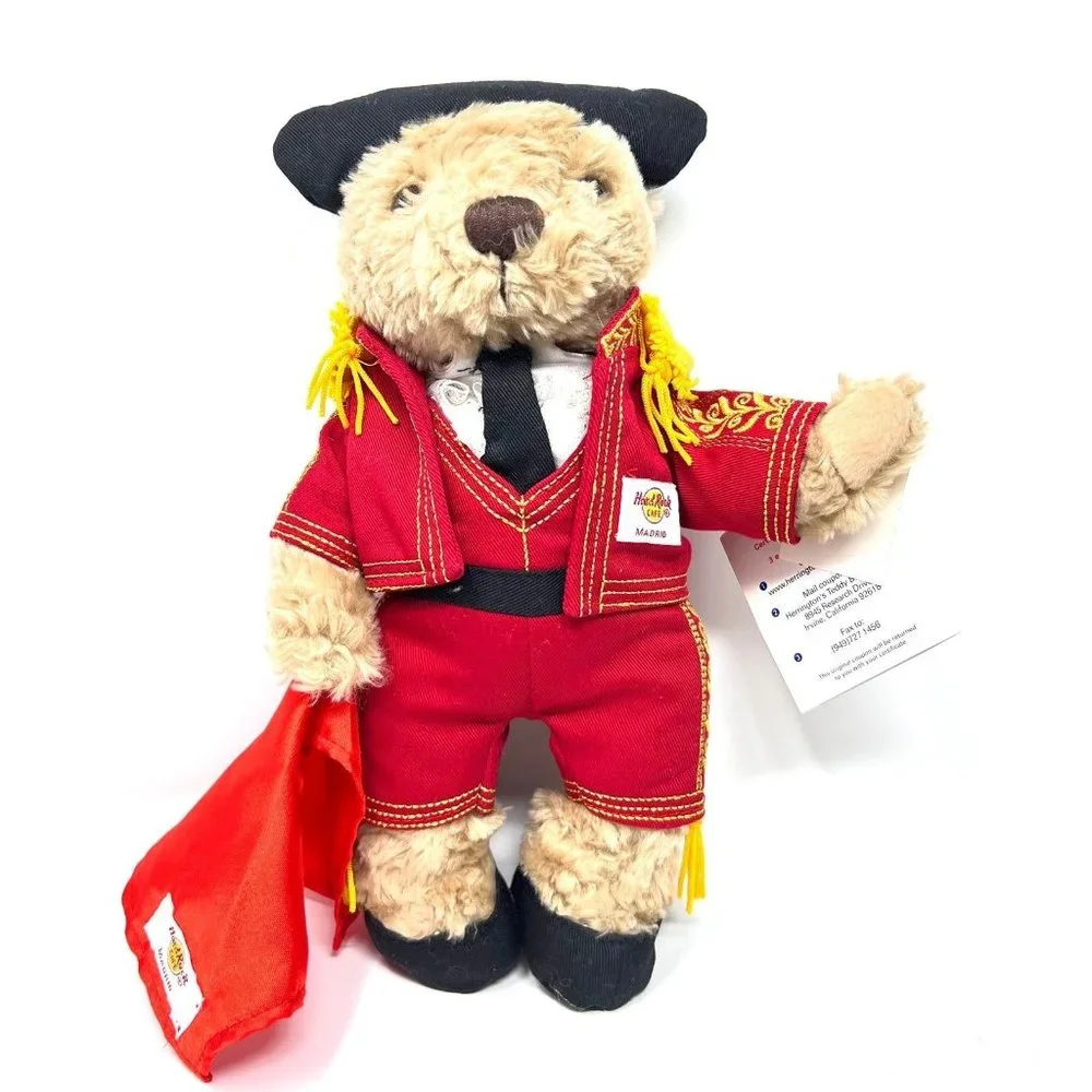 Hard Rock Cafe Madrid Herrington Teddy Bear Matador 10